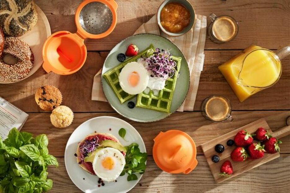 Lékué oeufs pochés Lékué oeufs pochés