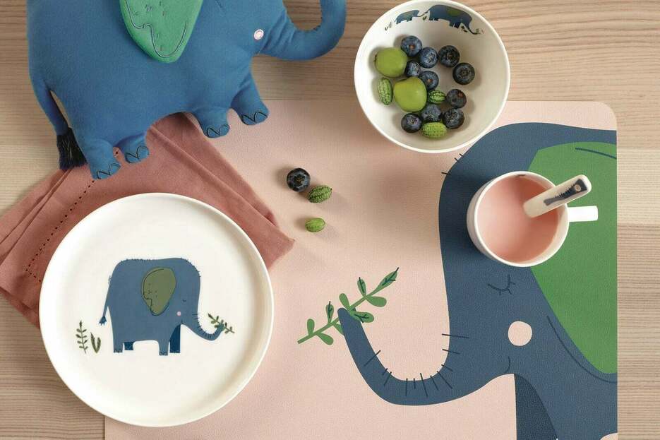 Asa set de table, assiette, bol, mug Elephant ©Asa Selection GmbH Asa set de table, assiette, bol, mug Elephant ©Asa Selection GmbH