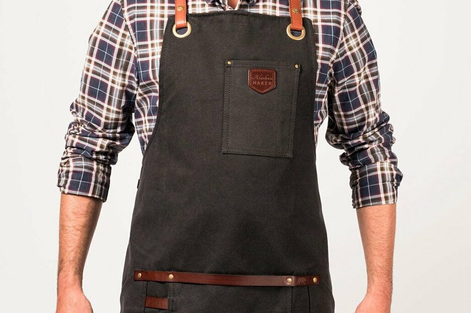 Tablier n° 547 cuir noir Tablier n° 547 cuir noir