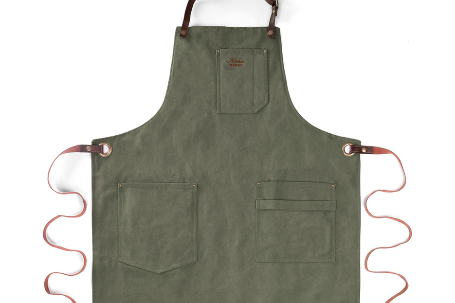 Tablier N°325 vert olive Tablier N°325 vert olive
