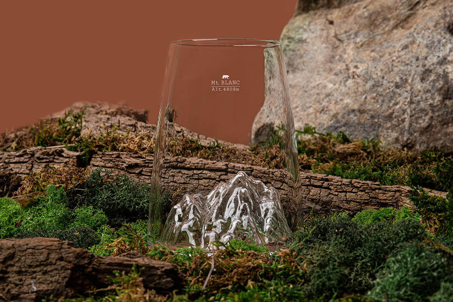 Verre design Mont Blanc Verre design Mont Blanc