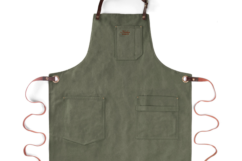 Tablier N°325 vert olive Tablier N°325 vert olive
