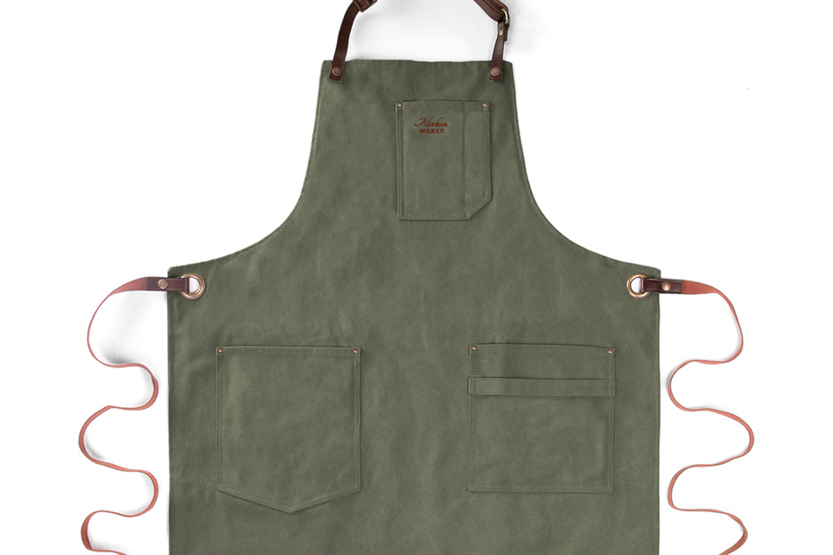 Tablier N°325 vert olive Tablier N°325 vert olive