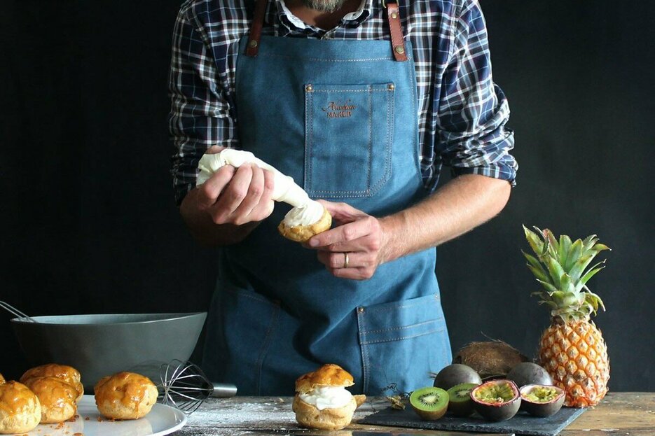 Alaskan Maker Tablier N°325 Denim foncé Alaskan Maker Tablier N°325 Denim foncé