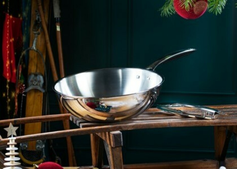 Wok inox CRISTEL Wok inox CRISTEL