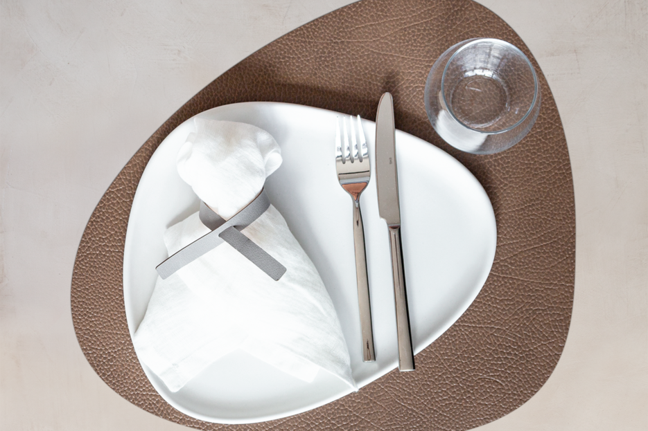 Set de table en cuir réversible LIND DNA Set de table en cuir réversible LIND DNA
