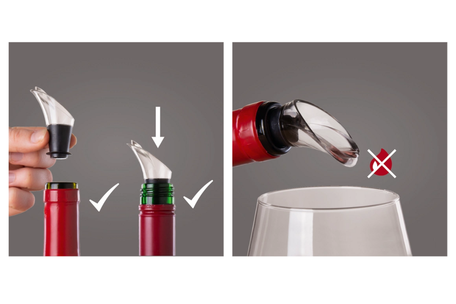 VACUVIN Lot de 2 Anti-gouttes VACUVIN Lot de 2 Anti-gouttes