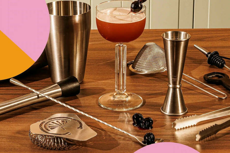 VACUVIN Coffret 7 pièces cocktail Bar in a Box Amateur VACUVIN Coffret 7 pièces cocktail Bar in a Box Amateur